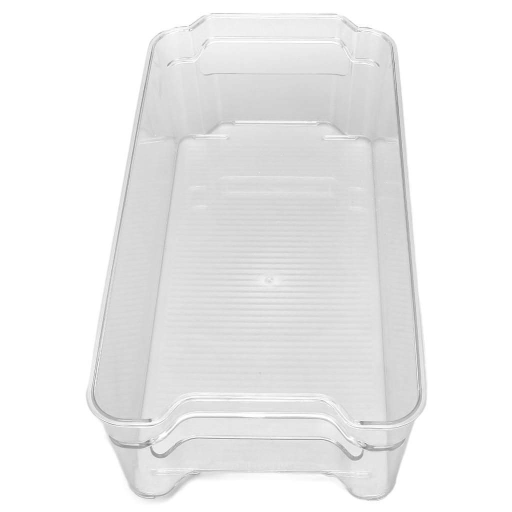 Refrigerator Storage Container PET Large Capacity Visual Design Safe Harmless Food Storage BoxSmall