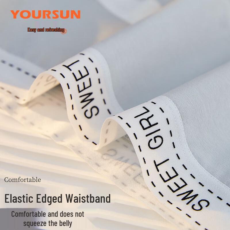 Yiershuang Women's Cotton Briefs 3-Pack