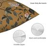 Flowers And Birds Pillow Cover Comfy Cushion Cover Kawaii Pillow Case For Couch Sofa Bedroom