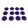 Pack of 12 Roach Insect Feeder Bowls with Inclined Entrance Facilitating Easy Feeding for Reptiles and Amphibians