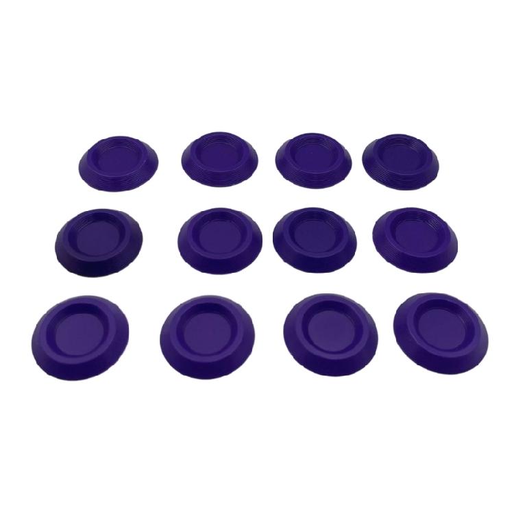Pack of 12 Roach Insect Feeder Bowls with Inclined Entrance Facilitating Easy Feeding for Reptiles and Amphibians