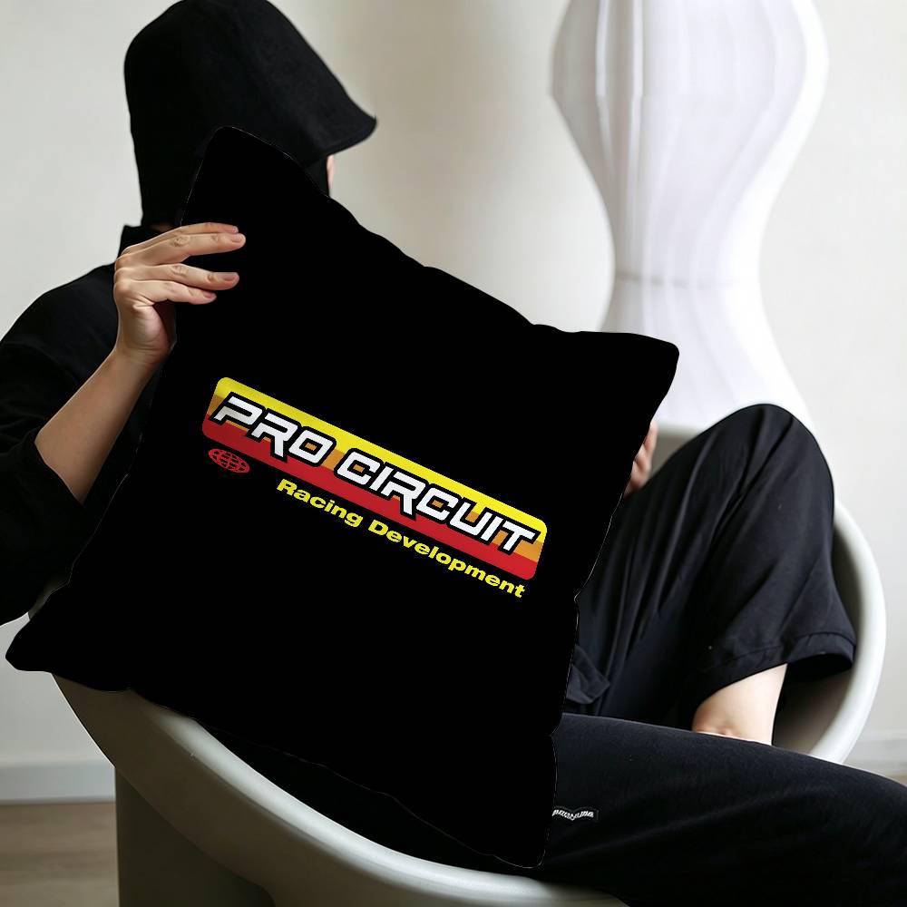 Racing Car E-Edelbrocks Personalized picture text home decorative pillows Household Gifts 45x45cm