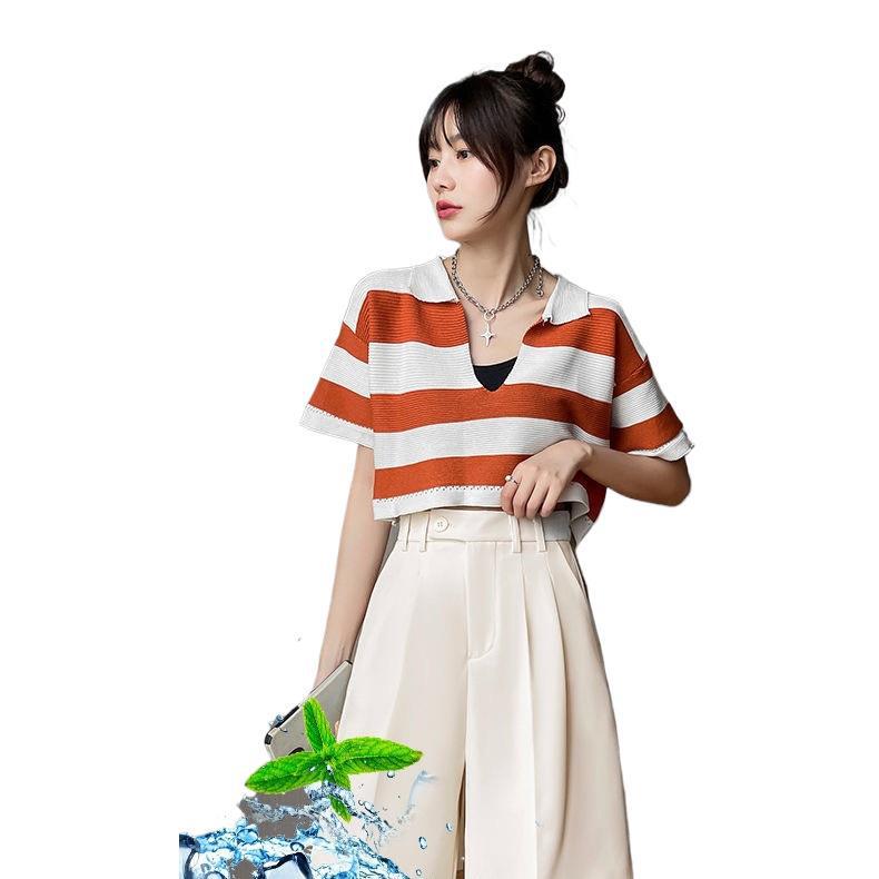 Women's High-Waist Black Bermuda Shorts: Summer, Loose, Straight-Leg, Slimming A-Line, Hong Kong Style.