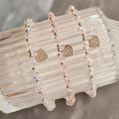 Women's Pearl Breath Bead Fashion Bracelet