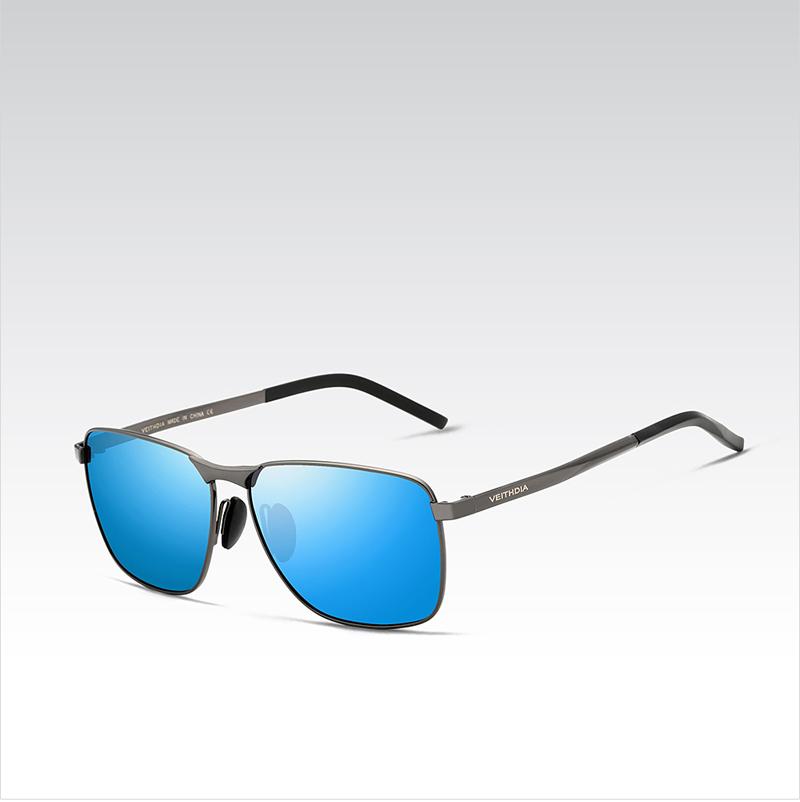 Occhiali da Sole Sportivi Vintage da Uomo Marca VEITHDIA Lenti Polarizzate UV400 Accessori per Occhiali Occhiali da Sole da Esterno Maschili Per Donne V2462