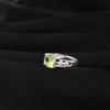 Peridot Gemstone 925 Sterling Silver Handmade Jewelry Designer Zircon Ring For Anniversary Gift CZR-15-4