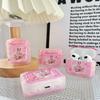 Hanfeng ins semi-transparent powder Meow Meow airpodsPro2 Apple earphone case 2nd generation wavy earphone case
