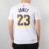 Nike NBA Lakers Limited Edition LeBron James No. 23 Asia Fit T-Shirt Men Tops White AR4888-109