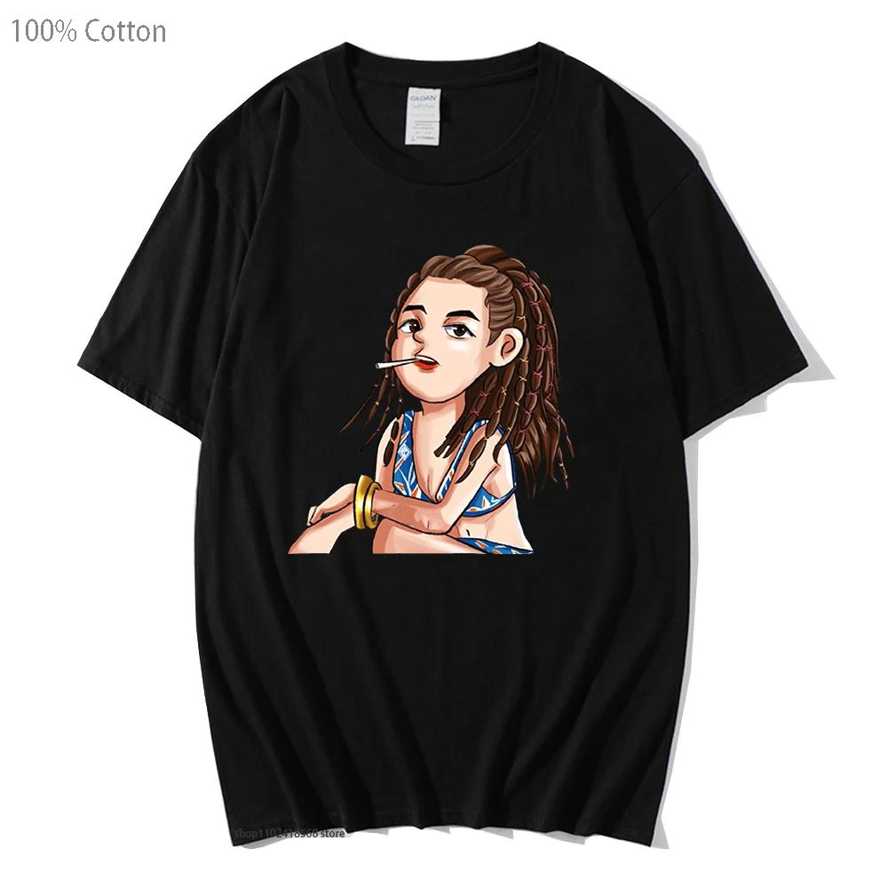 Kuina Hikari Tshirts  Anime Alice In Borderland T-Shirts Women Harajuku Tees Short Sleeve Clothes Men Y2k Shirt Cotton Tops