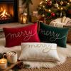 Simple Throw Pillowcase Soft Cushion Case High Quality Pillow Cover  Christmas Decor