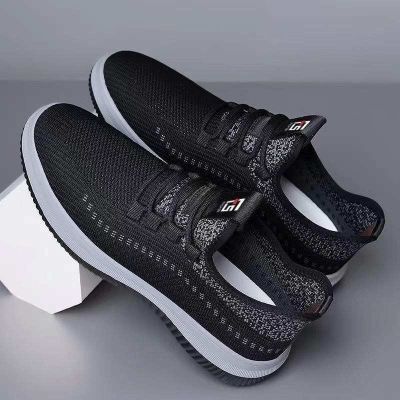 Summer Men'S Shoes: Breathable Sports Casual Shoes, Soft Sole, Non-Slip, Suitable for Middle-Aged and Elderly, Dad Shoes, Beijing Cloth Shoes
