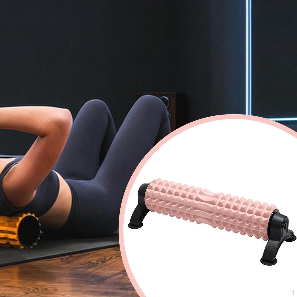 Fitness Roller Foam Pilates Exercise Stretching Massage Tool Self-Massager with Four