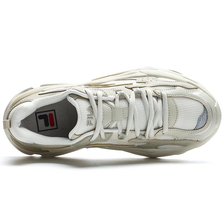 New FILA Y2k 3M Sneakers 'White Beige' Women's F12W312103FST