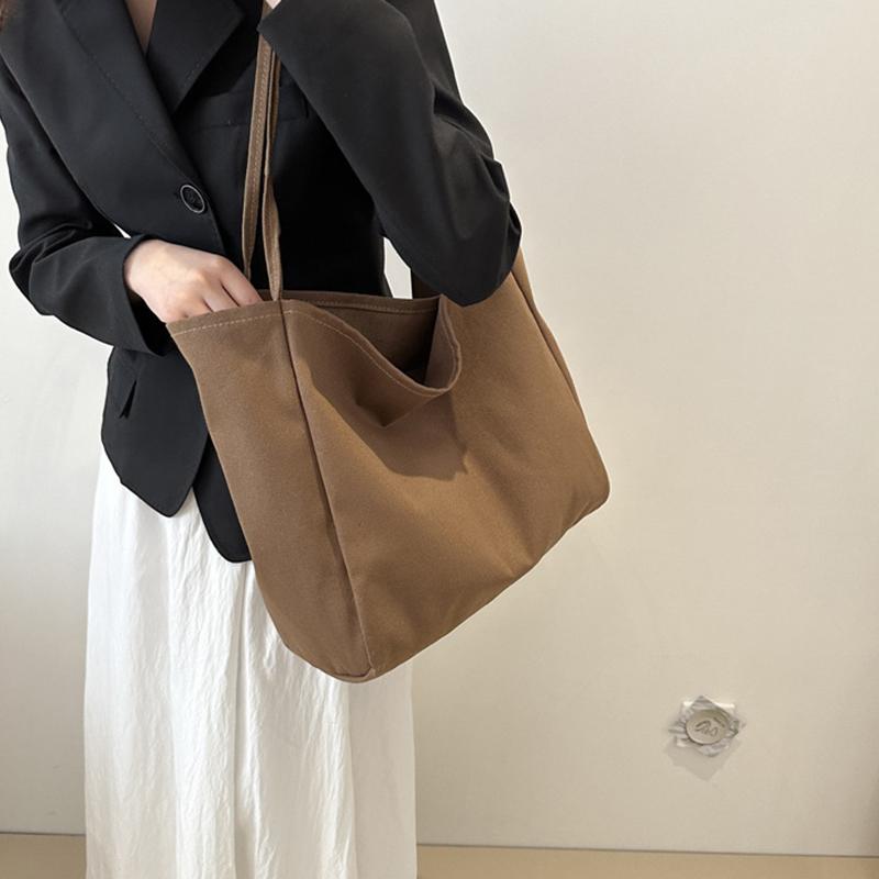 Женские повседневные холщовые сумки через плечо — фото 11