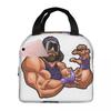 Macho Man Randy Savage Supernova Insulated Lunch Bag for Women Children Portable Food Boxes Thermal Lunch Box Tote
