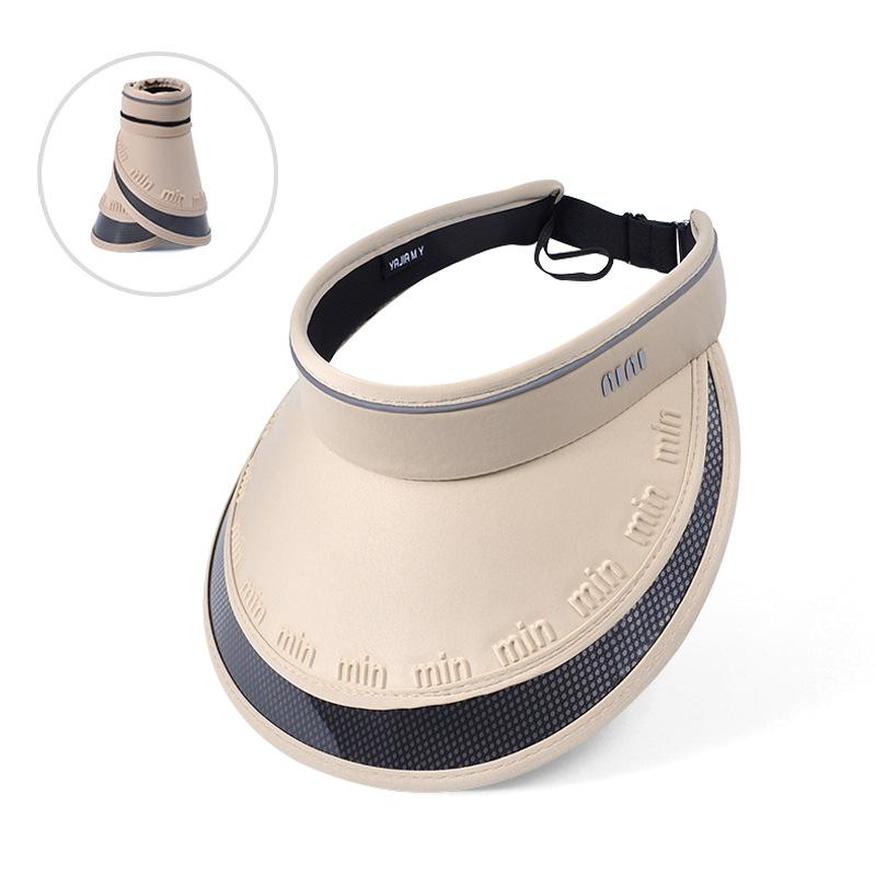 UPF50 + Sunscreen Hat Women's Summer Eaves UV Protection Sun Hat Fashion Versatile Empty Top Sun Hat 8482