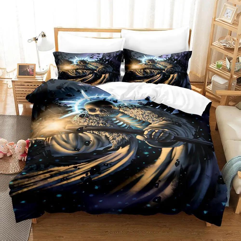 Loop Hero Bedding Set Single Twin Full Queen King Size Bed Set Adult Kid Bedroom Duvet Cover Sets 3D Print Anime Bed Sheet Set