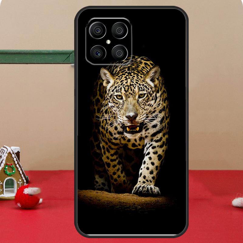 Cheetah Panther Snow Cheetah Case For Honor Magic 7 Lite 6 8 Pro Honor 400 200 70 90 X8c X8b X9a X9b X9c X9d Win RT Cover