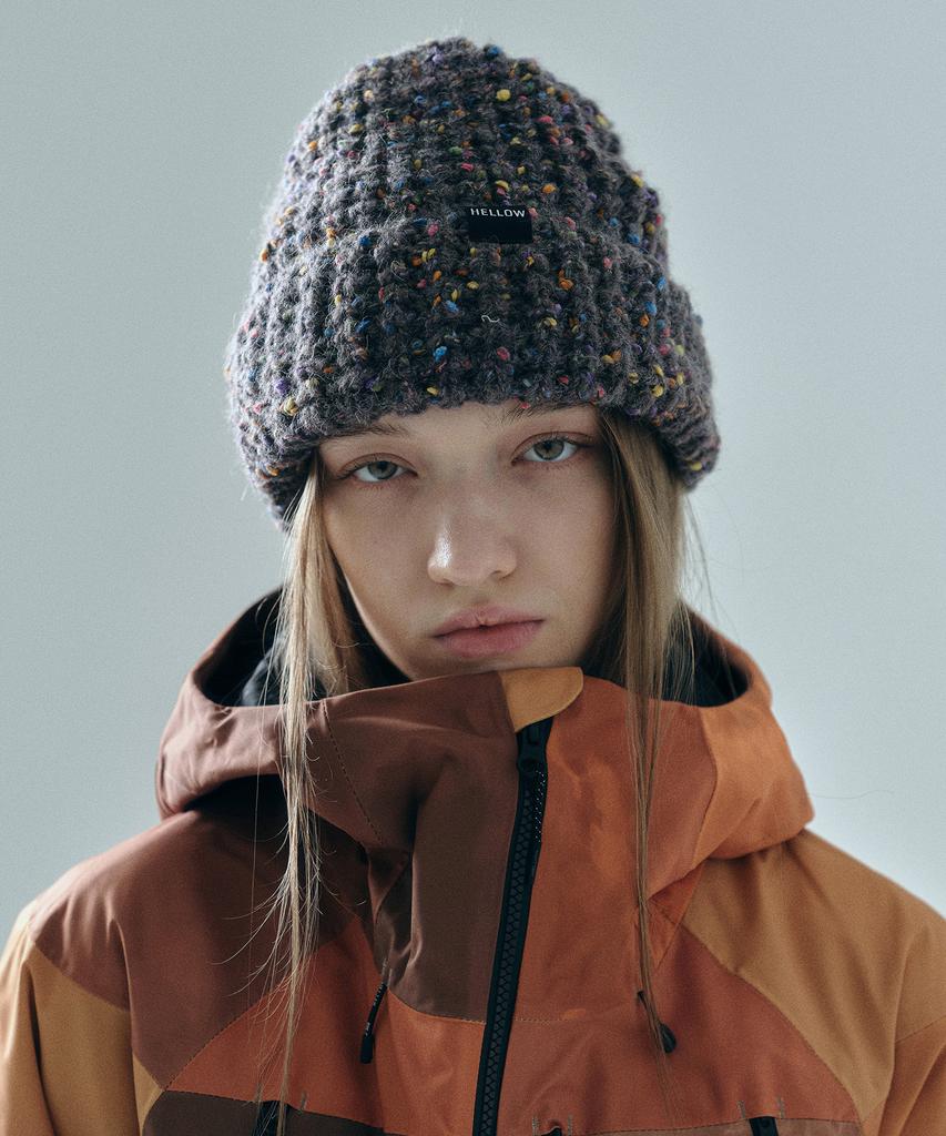 HELLOW 25 Mongle Beanie Charcoal