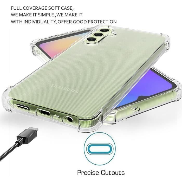 Coque de protection - samsung - galaxy a05s - silicone antichoc - transparent - slim