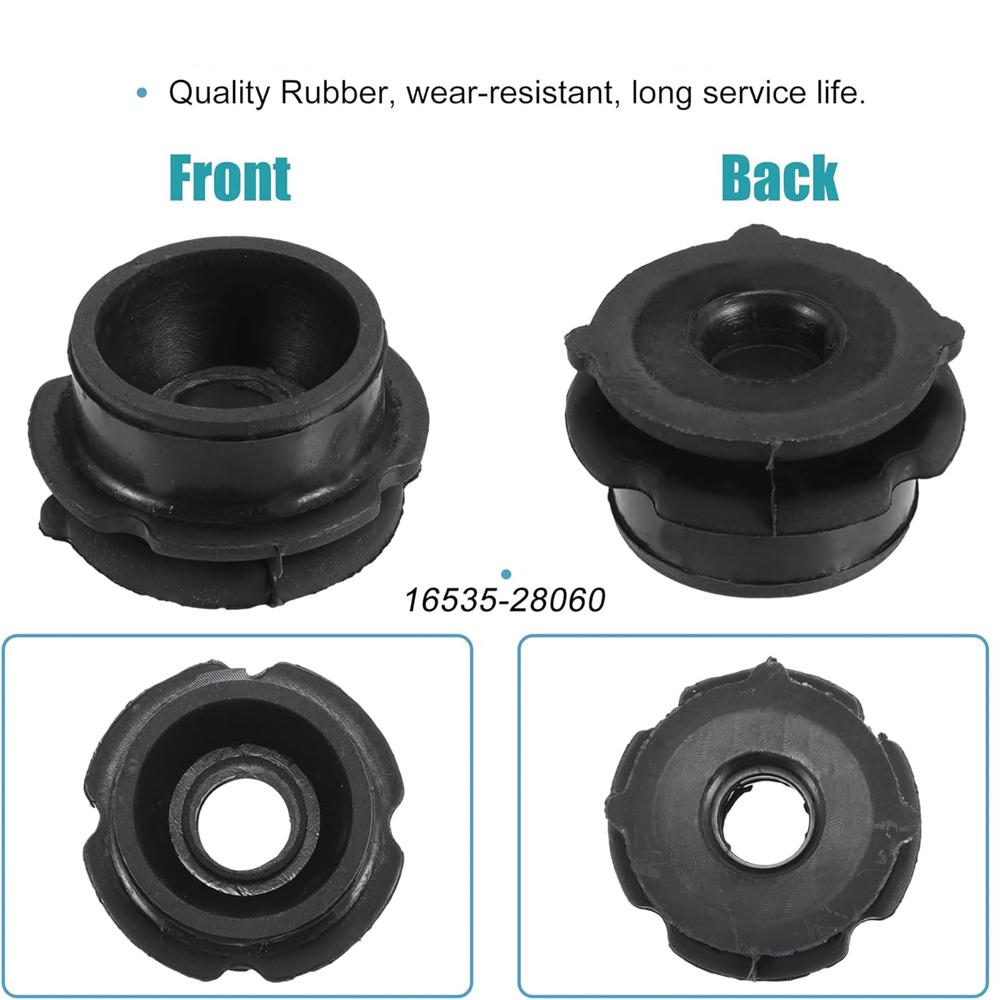 2× Coussinet en caoutchouc inférieur Isolateur de montage de radiateur Pour Toyota RAV4 2006-23