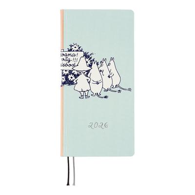 Hobonichi Techo 2026 Weeks Moomin Outdoor Dance Hall January Start Weekly Planner Weekly Left Slim