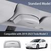 Car Sunglasses Box Holder Organizer Panoramic Sunroof Glasses Storage Box Case ABS For Tesla Model 3 & Y -2025 Accessories