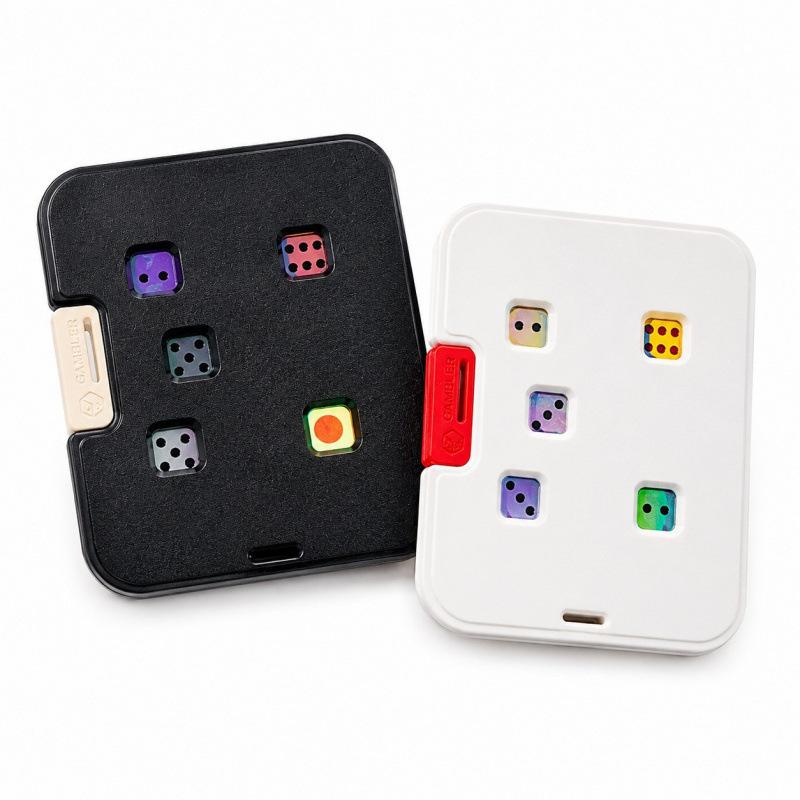 Dice Fidget Mechanical Roller Hand Spinner Rotating Roulette Gathering Board Game Card Game EDC Stress Relief Toy Anti Anxiety