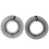 2 Stück Strass Kunststoff Vollkreis Dehnbar Diamant Flexibel Kammzähne Stirnband Haarband Clip Gesichtswaschung Fixiert Haarzubehör