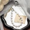 Mobile phone lanyard wrist strap simulation pearl mobile phone chain beaded mobile phone chain