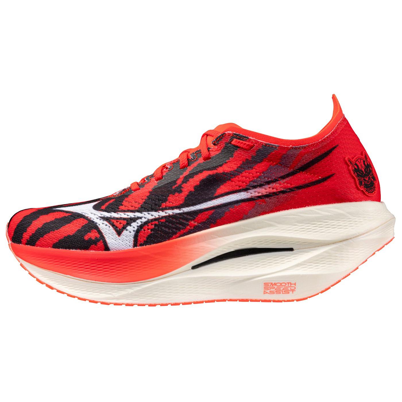 Mizuno Кроссовки мужские Mizuno Wave Rebellion Pro 3 Onihayai Pack Синий Красный-Они Синий-Они U1GD253303 40