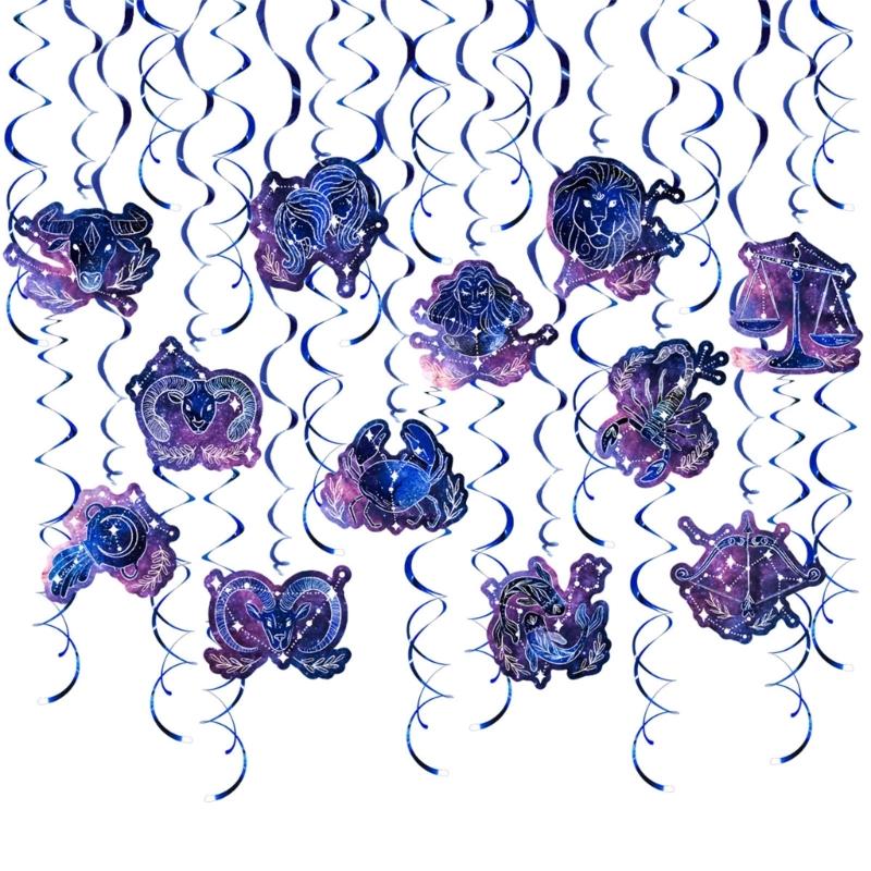 

1set Space Themed Decoration Mysterious Space Themed Hanging Decors Season Decoration for Boys Bedroom Ceiling Decors 1