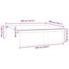Tenda a Bracci Retrattile Antracite 400 x 300 cm