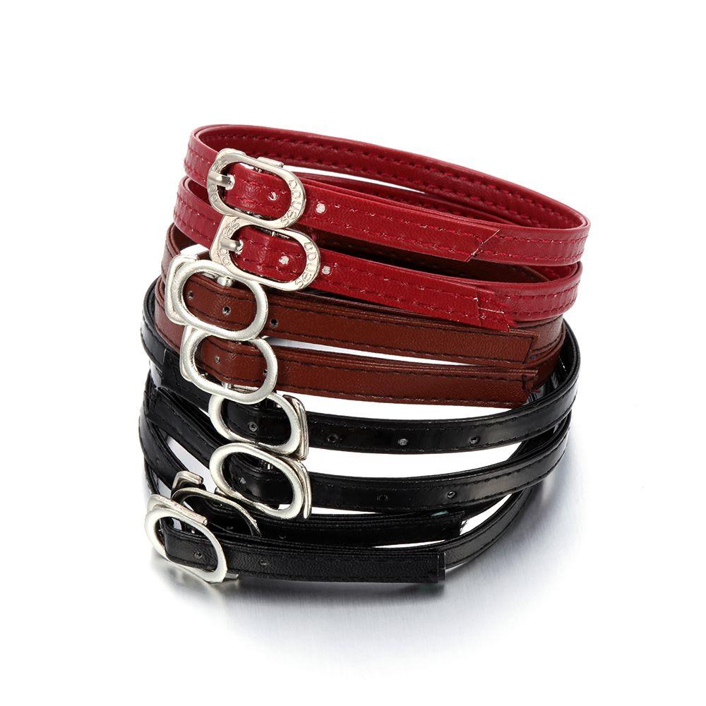 Fashion Adjustable Metal Tip Shoelaces High Heels Shoes Ankle Shoe Belt Anti-skid