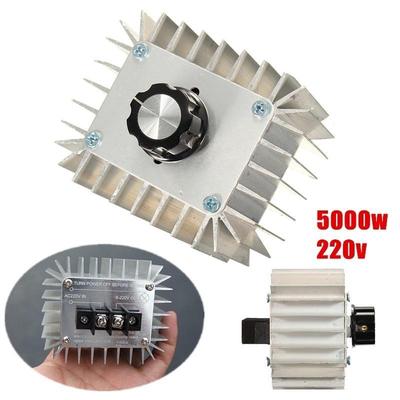 Régulateur de tension électrique AC 220V 5000W SCR, contrôle de vitesse du moteur, contrôleur de température, variateur de lampe