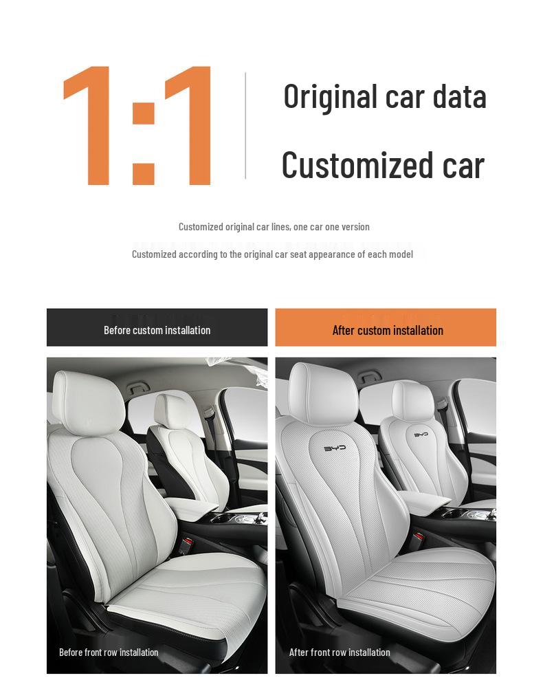 Custom Full-Cover Car Seat Covers for BYD Hiace 05EV - Complete Interior Upgrade