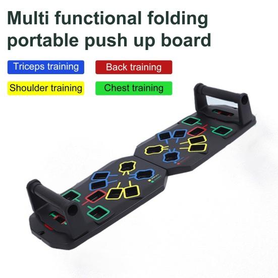 Push Up Board pro domácí posilovnu Skládací push-up deska s pohodlným uchopením