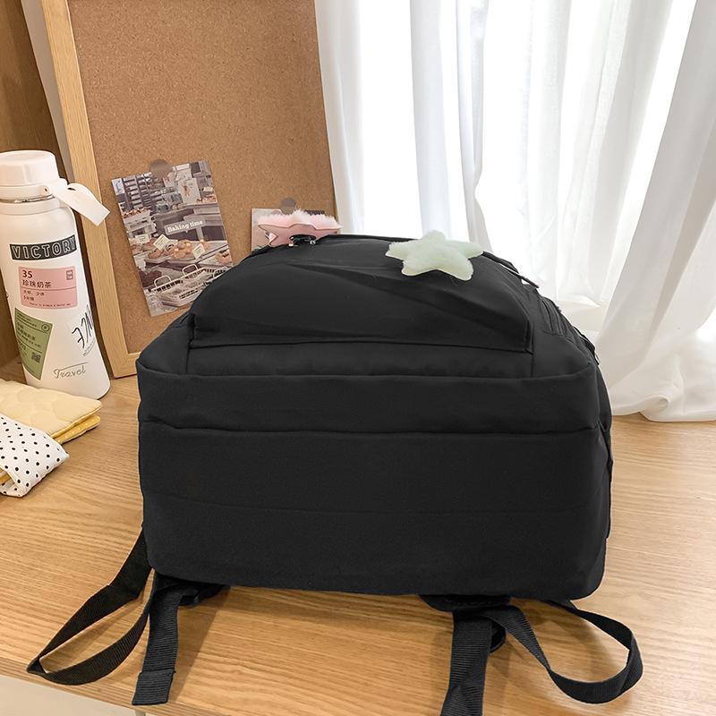 Campus Backpack Women's Backpack Junior High School Student Schoolbag