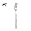 Stylish Dining Utensils Stainless Steel Tableware Set 5 Piece Ergonomic Marble Handle Flatware Includes Steak Knife Fork Spoon Coffee Durable And for