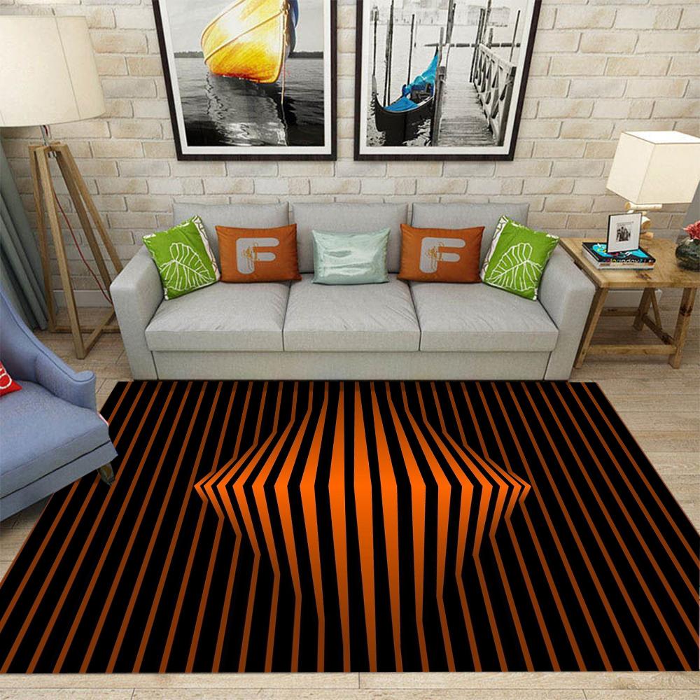 

Illusion Hole Carpet Creative Fun Rug Bedroom Esports Room Chair Living Room Anti Slip Mat Home Decoration 40x60cm