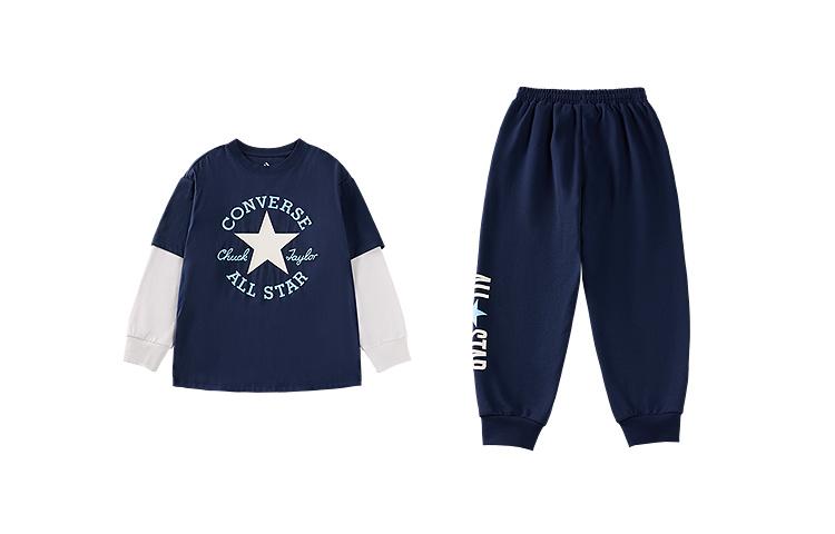Converse Casual Sportswear Navy Teenagers CV2432340GS-002 L