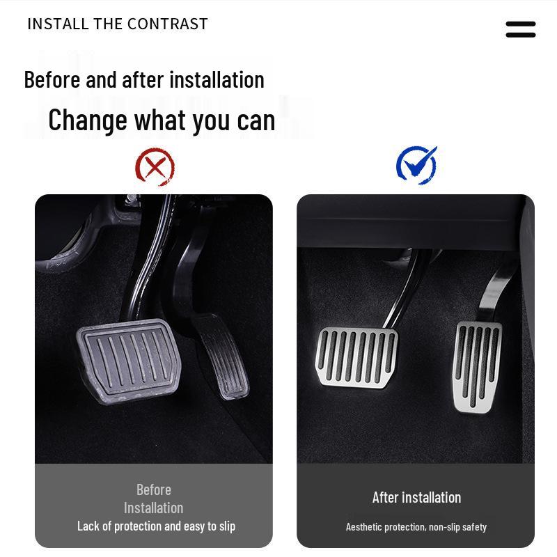 Tesla Model 3/Y Anti-Slip Brake & Accelerator Pedal Upgrade