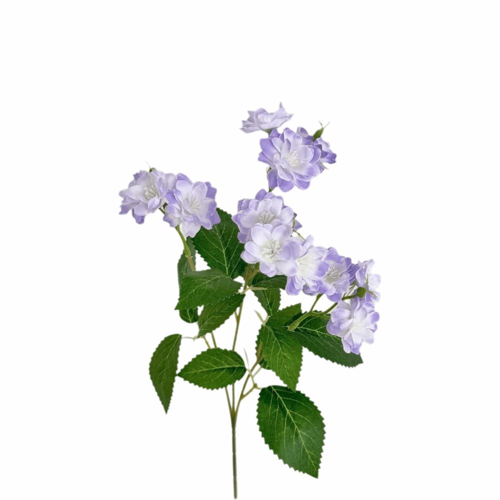 Green Leaves Artificial Jasmine Flower Silk Petals Faux Flower Simulation Flower Desktop Ornaemnt