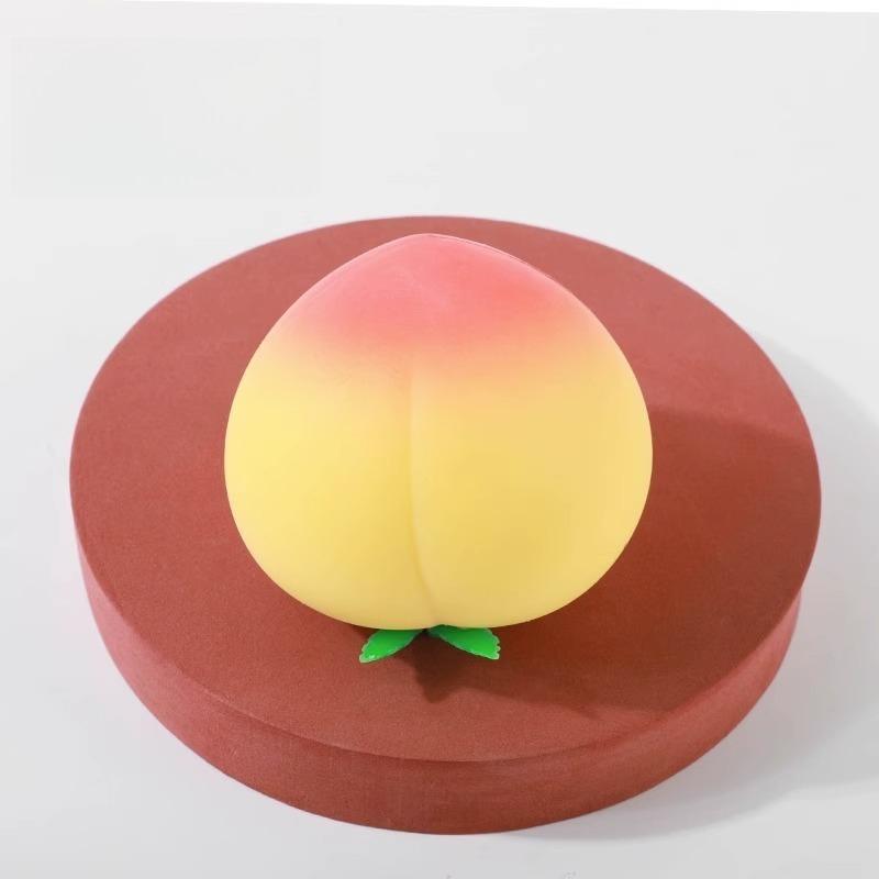 Creative decompression simulation peach, big peach, kneading and slow rebound stress relieving toy