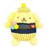 Sanrio Pompompurin Gingham Denim Mascot Plush Toy