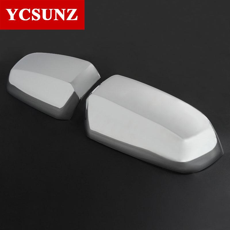 Side Rearview Mirror Cover For VW Amarok 2024 2025 2026 Car Exterior Accessories Double Cabin