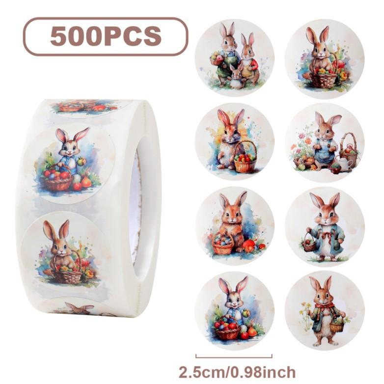 

Подарункові бирки - 500 наліпок, Різдвяні подарункові бирки, Різдвяні подарункові наліпки Самоклеючі різдвяні бирки, Пакувальний папір Святкові прикраси One Size