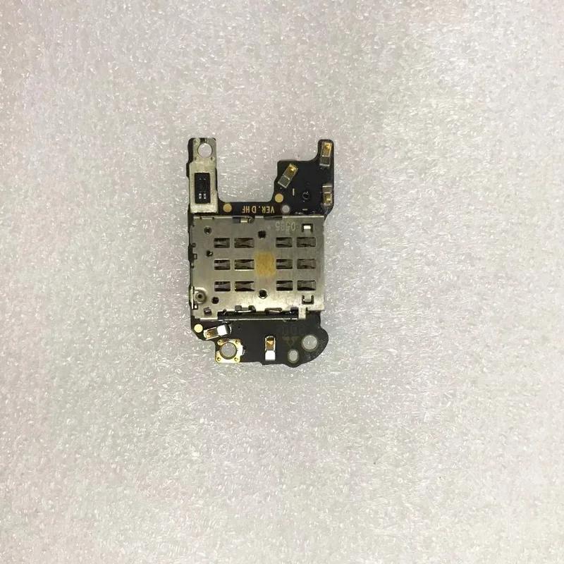 Плата слота SIM-карты P30Pro с контактами и шлейфом микрофона Запасная часть для Huawei P30 Pro