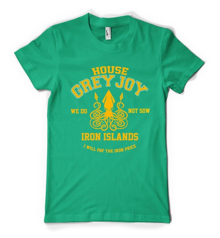 

House Of Greyjoy GOT Dragon Iron Island Personalised Unisex Adult T Shirt L