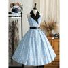 European and American contrasting color polka dots elegant sleeveless dress 2026 summer new temperament thin skirt